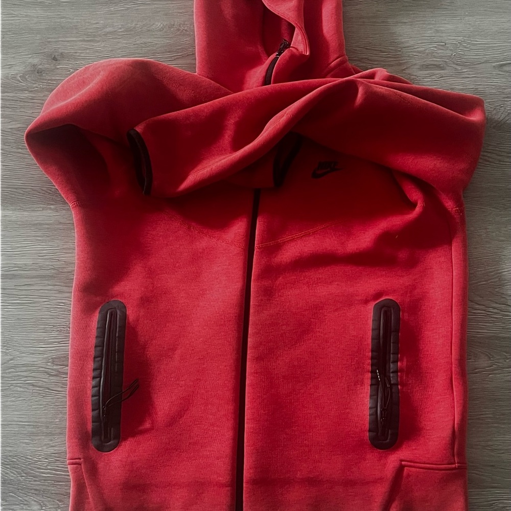 Nike Kids Bright Red Zip-Up Jacket